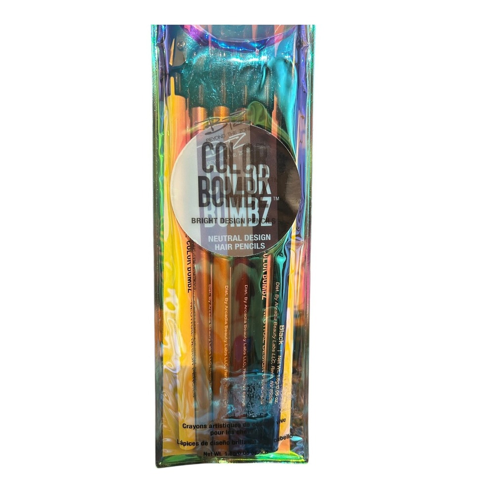 BTZ Beyond The Zone Color  Bombz Bright Neutral Design Hair Pencils Discontinue